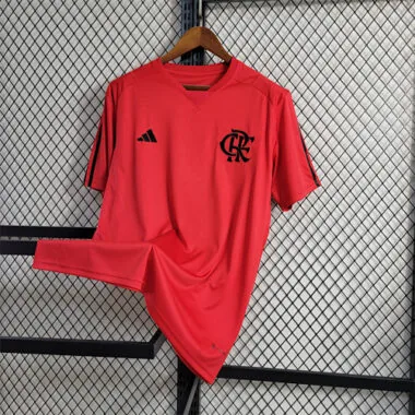 Chándal rojo de entrenamiento del Flamengo 23-24