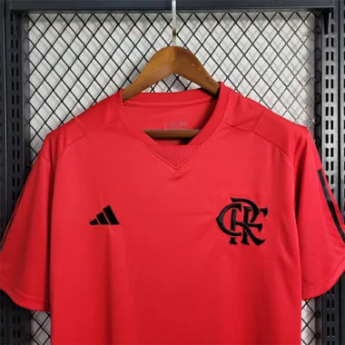 Chándal rojo de entrenamiento del Flamengo 23-24