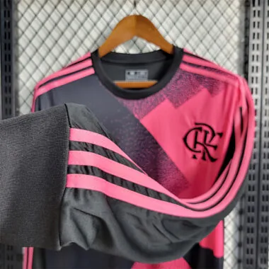 23-24 Flamengo Pink Long Sleeve