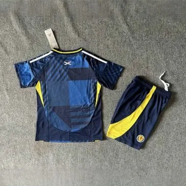 2024 Scotland Home Kid Kits UEFA Euro Children Sets