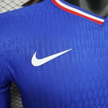 2024 France Home Long Sleeve Kit Player Version Shirt