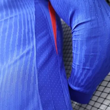 2024 France Home Long Sleeve Kit Player Version Shirt