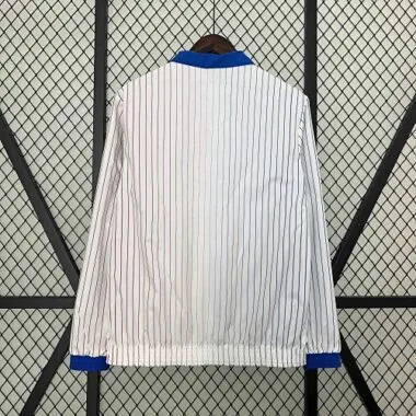 2024 France Trench Coat Reversible Blue&amp;White Double-Sides Jacket