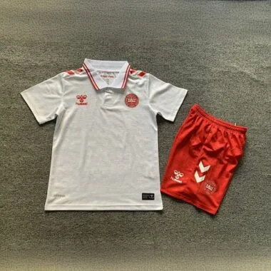 2024 Denmark Away Kid Kits Children Sets