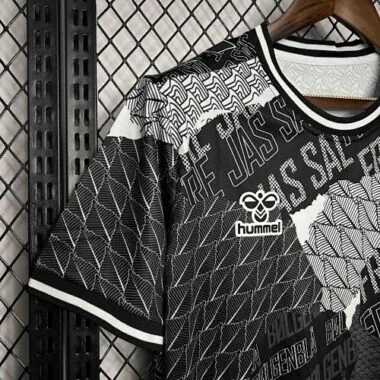 2024 Denmark Training Grey Kit Soccer Uniform