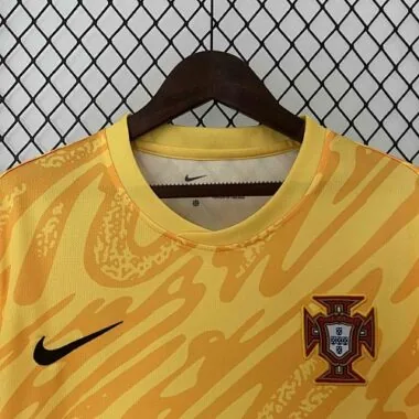 2024 Portugal Goalkeeper Yellow Kit