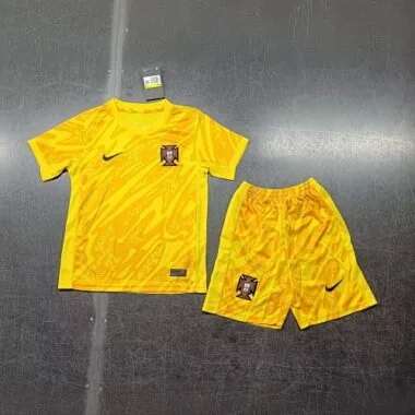 2024 Portugal Goalkeeper Kid Kits Children Sets