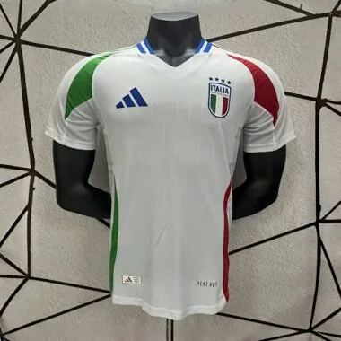2024 Italy Away Player Version Kit UEFA Euro Shirt