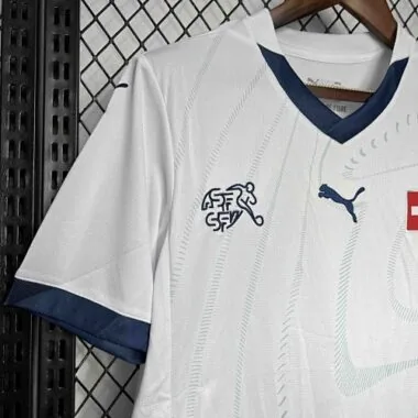 2024 Switzerland Away Kit UEFA Euro Shirt Football AAAAJersey Supplier