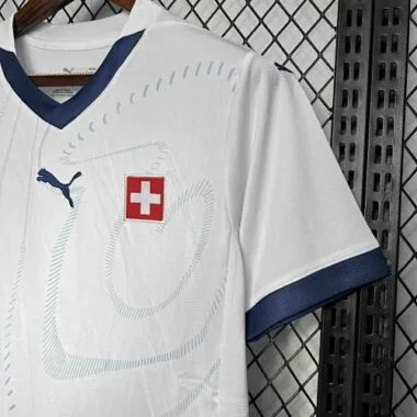 2024 Switzerland Away Kit UEFA Euro Shirt Football AAAAJersey Supplier