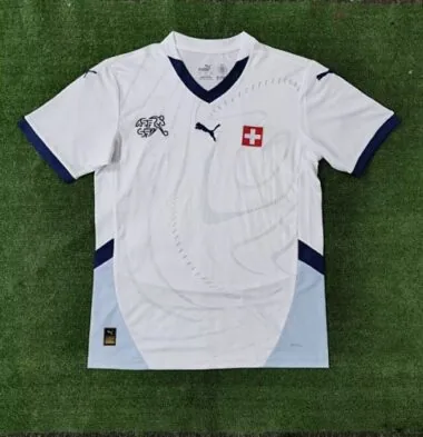 2024 Switzerland Away Kit UEFA Euro Shirt Football AAAAJersey Supplier