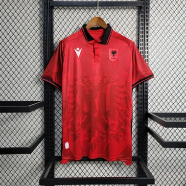 2024 Albania Home Kit UEFA Euro Shirt