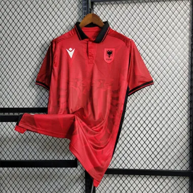 2024 Albania Home Kit UEFA Euro Shirt
