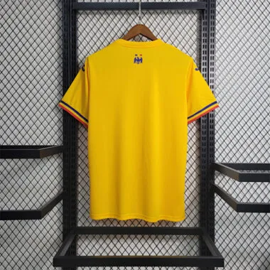 2024 Romania Home Kit UEFA Euro Shirt Best Jerseys Supplier