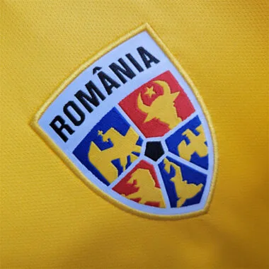 2024 Romania Home Kit UEFA Euro Shirt Best Jerseys Supplier