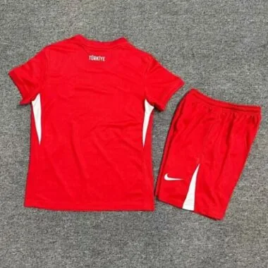 2024 Turkey Away Kid Kits UEFA Euro Youth Apparels Football AAAAJersey Supplier