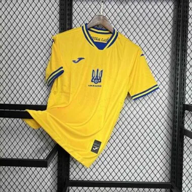 2024 Ukraine Home Kit UEFA Euro Shirt Football AAAAJersey Supplier