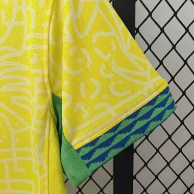 2024 Brazil Home Women Shirt Copa Amerca Apparel