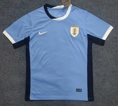 Equipamento de futebol da seleção do Uruguai para 2024 (equipamento de casa)