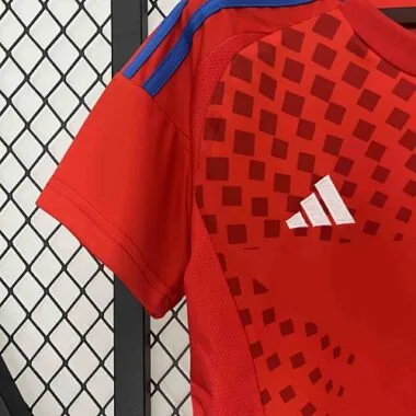 2024 Chile Home Women Copa America Lady Shirt