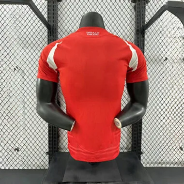 Camisa do Chile para jogos em casa de 2024 (versão para jogadores)
