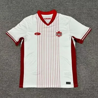 Camisa de futebol do Canadá para jogos fora de casa 2024 AAAAJersey Yupoo