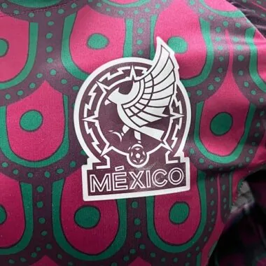 Camisa de manga comprida da seleção do México para 2024, versão de jogador