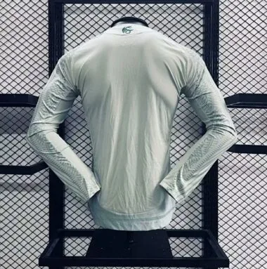 Camisa de manga comprida da seleção do México para jogos fora de casa em 2024, versão de jogador