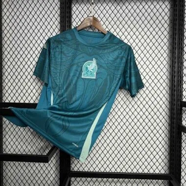 Equipamento de treino pré-jogo do México 2024