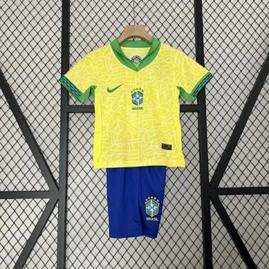 2024 Brazil Home Kid Kits Children Sets
