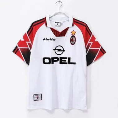 97-98 Retro AC Milan Away Kit Cheap Football Jersey Wholesale Yupoo