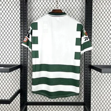00-01 Retro Sporting Lisbon Home Kit S-XXL Cheap Football Jersey Wholesale Yupoo