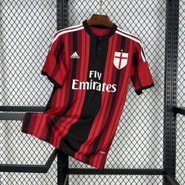 14-15 Retro AC Milan Home Kit S-XXL Cheap Football Jersey Wholesale Yupoo