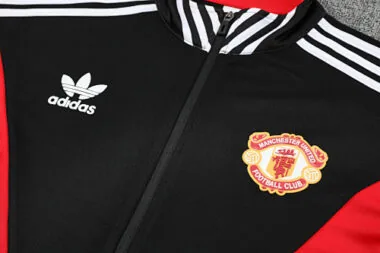25-26 Retro Manchester United Training Kits Tracksuits Jacket Cheap Football Jersey Wholesale Yupoo