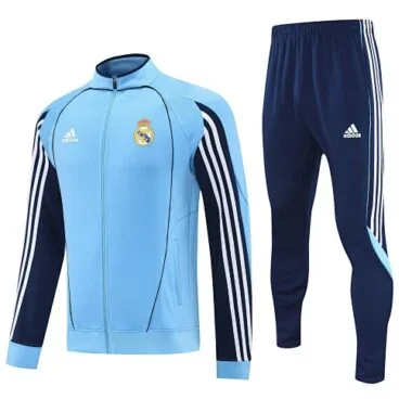05-06 Retro Real Madrid Training Kits Tracksuits Jacket Cheap Football Jersey Wholesale Yupoo