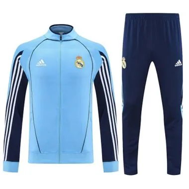 05-06 Retro Real Madrid Training Kits Tracksuits Jacket Cheap Football Jersey Wholesale Yupoo