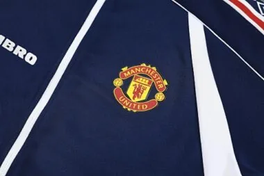 25-26 Retro Manchester United Training Kits Tracksuits Jacket Cheap Football Jersey Wholesale Yupoo