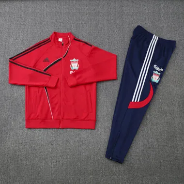 09-10 Retro Liverpool Training Kits Tracksuits Jacket Cheap Football Jersey Wholesale Yupoo
