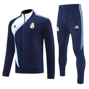 25-26 Retro Real Madrid Training Kits Tracksuits Jacket Cheap Football Jersey Wholesale Yupoo