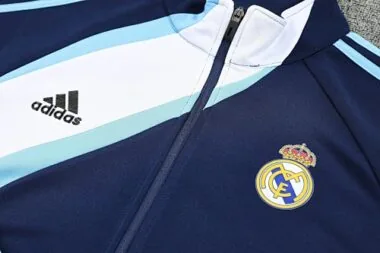 25-26 Retro Real Madrid Training Kits Tracksuits Jacket Cheap Football Jersey Wholesale Yupoo