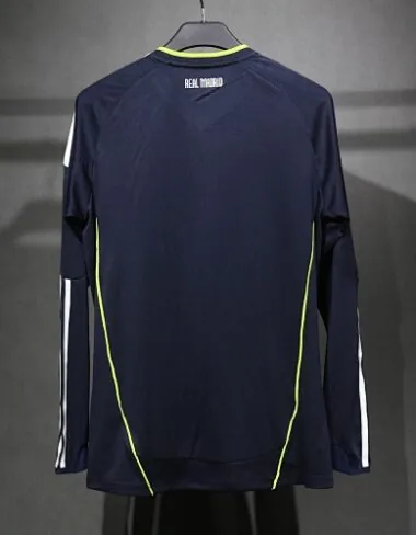 10-11 Retro Player Real Madrid Away Kit Long Sleeve Cheap Football Jersey Wholesale Yupoo