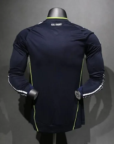 10-11 Retro Player Real Madrid Away Kit Long Sleeve Cheap Football Jersey Wholesale Yupoo