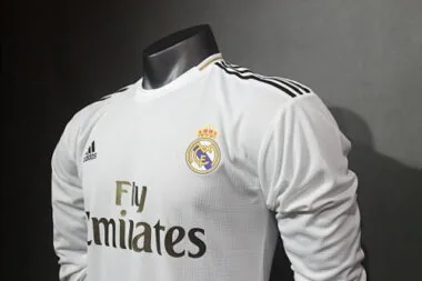 19-20 Retro Player Real Madrid Home Kit Long Sleeve Cheap Football Jersey Wholesale Yupoo