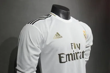 19-20 Retro Player Real Madrid Home Kit Long Sleeve Cheap Football Jersey Wholesale Yupoo