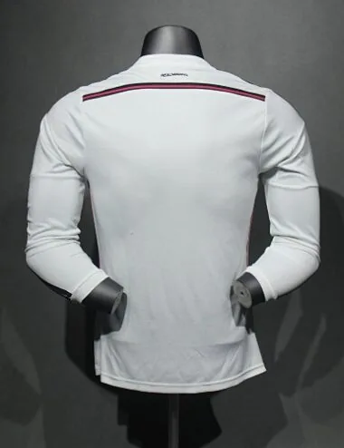 14-15 Retro Player Real Madrid Home Kit Long Sleeve Cheap Football Jersey Wholesale Yupoo