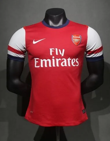 12-13 Retro Players Arsenal Home Kit Cheap Football Jersey Wholesale Yupoo