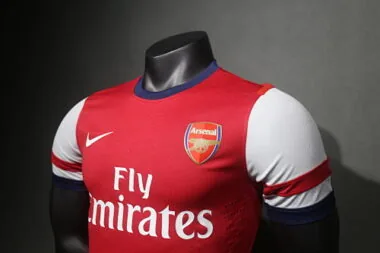 12-13 Retro Players Arsenal Home Kit Cheap Football Jersey Wholesale Yupoo
