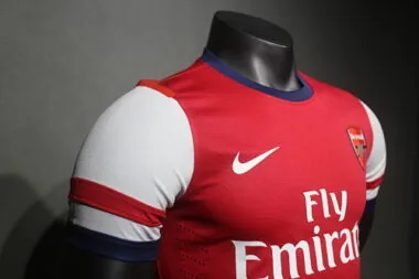 12-13 Retro Players Arsenal Home Kit Cheap Football Jersey Wholesale Yupoo