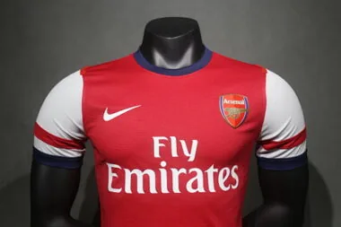 12-13 Retro Players Arsenal Home Kit Cheap Football Jersey Wholesale Yupoo