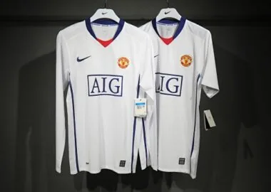 08-09 Retro Player Manchester United Away Kit Long Sleeve Football Jersey Wholesale Yupoo